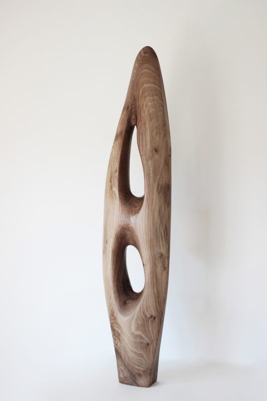 Sculpture sur bois de noyer - Il était une fois.